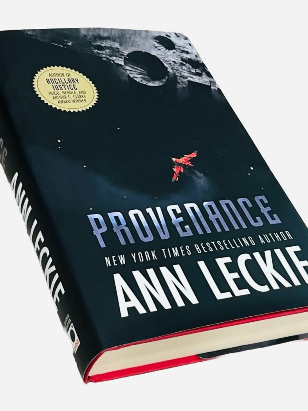 Provenance Hardcover Coffee Table Book - Black with Red Edge